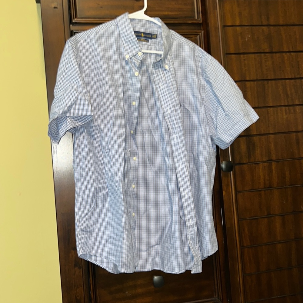 Ralph Lauren 2XL Short Sleeve Button Down